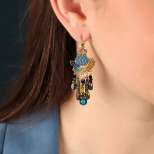 Taratata Bijoux Chardon bleu New
